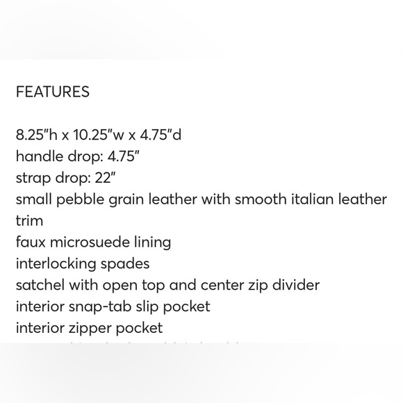 Kate Spade Toujours Medium Satchel Flapper Pink - Picture 12 of 12